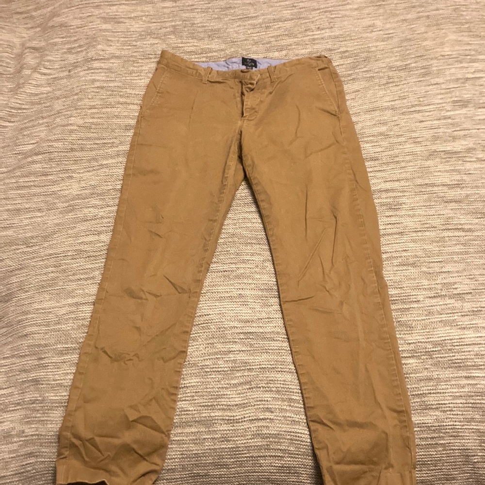 J crew Sutton straight fit flex khaki pants 29x32